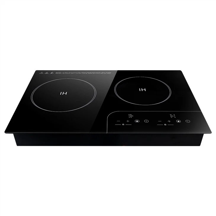 sensor touch two plate electric hob